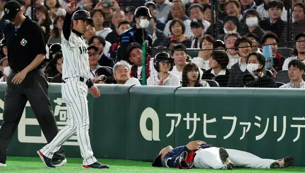 WBC日本戦でフェンス激突！韓国スター選手が決死の熱血プレーを説明 「ピッチャーの心構えが…」