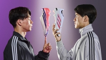 adidasの最新サッカースパイク、トライオンカーによる“移動型試履きイベント”を開催！日本代表選手の新ビジュアルも登場