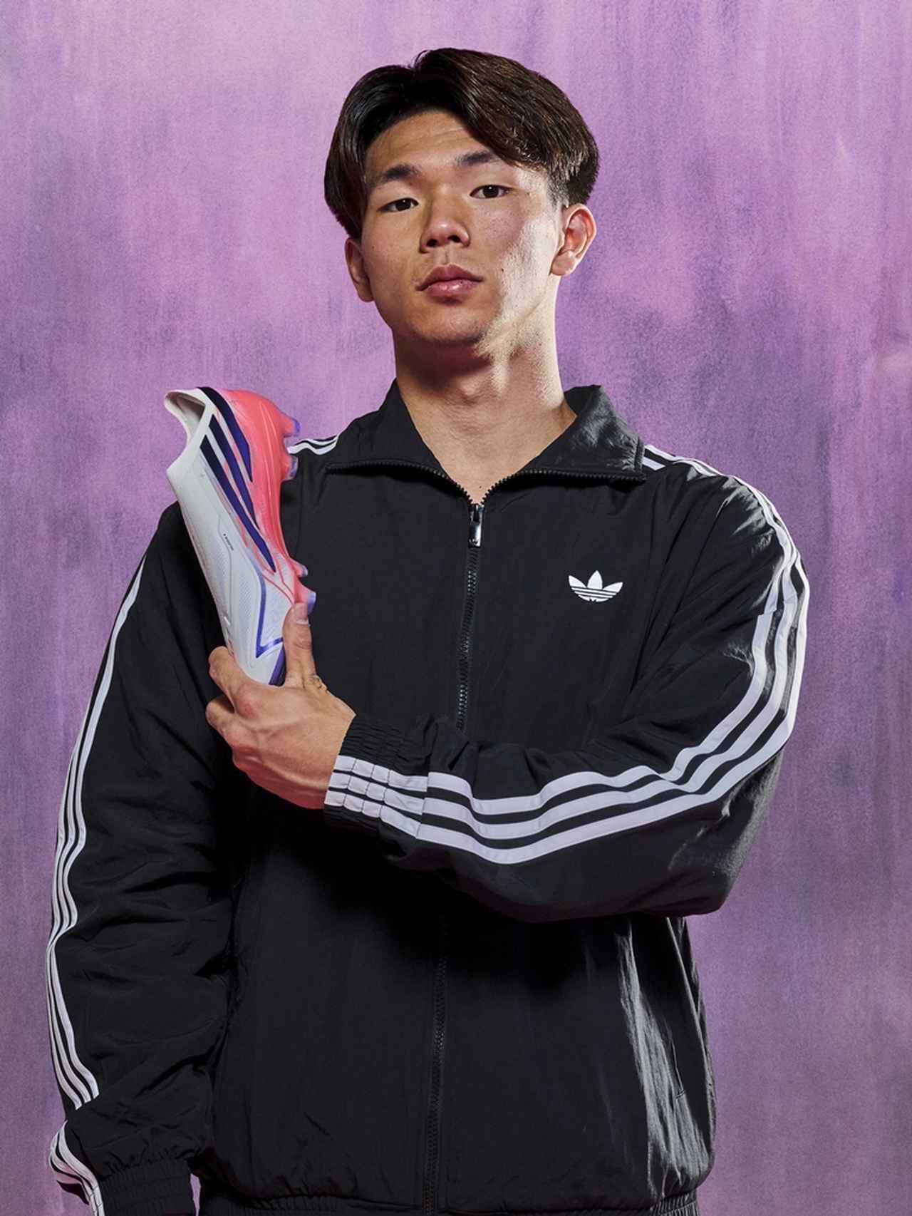 adidasの最新サッカースパイク、トライオンカーによる“移動型試履きイベント”を開催！日本代表選手の新ビジュアルも登場