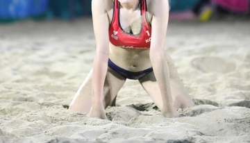 ビキニ姿が話題となりスポンサー獲得……韓国美女ビーチバレー選手が中傷乗り越えアジア大会へ