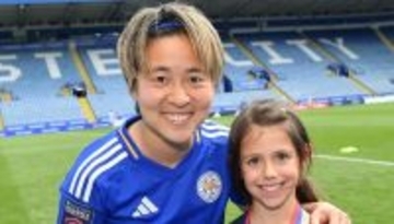 これぞ神対応！エヴァートン籾木結花、現地キッズ全員にファンサで「娘が大興奮！」と感激させる