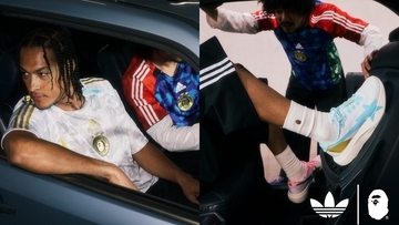BAPEとadidas Originalsがコラボ！「ワールドカップコレクション」は“懐かしのユニフォーム”も登場