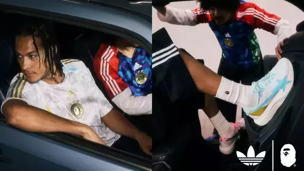 BAPEとadidas Originalsがコラボ！「ワールドカップコレクション」は“懐かしのユニフォーム”も登場