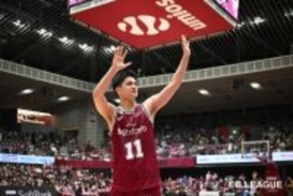 川崎ブレイブサンダース・米須玲音が残りのシーズンで目指すもの。次戦の神奈川ダービーで佐藤凪と対戦できれば「僕はうれしい」【Pick Up B.LEAGUE】