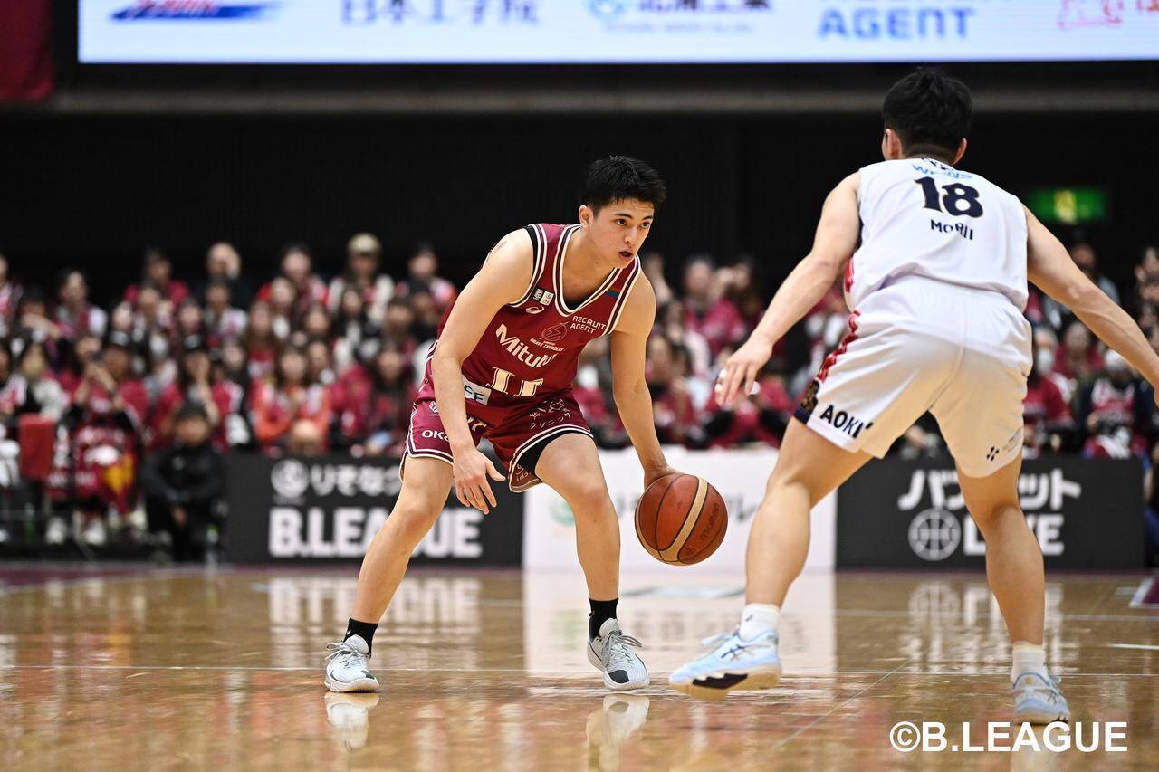 川崎ブレイブサンダース・米須玲音が残りのシーズンで目指すもの。次戦の神奈川ダービーで佐藤凪と対戦できれば「僕はうれしい」【Pick Up B.LEAGUE】