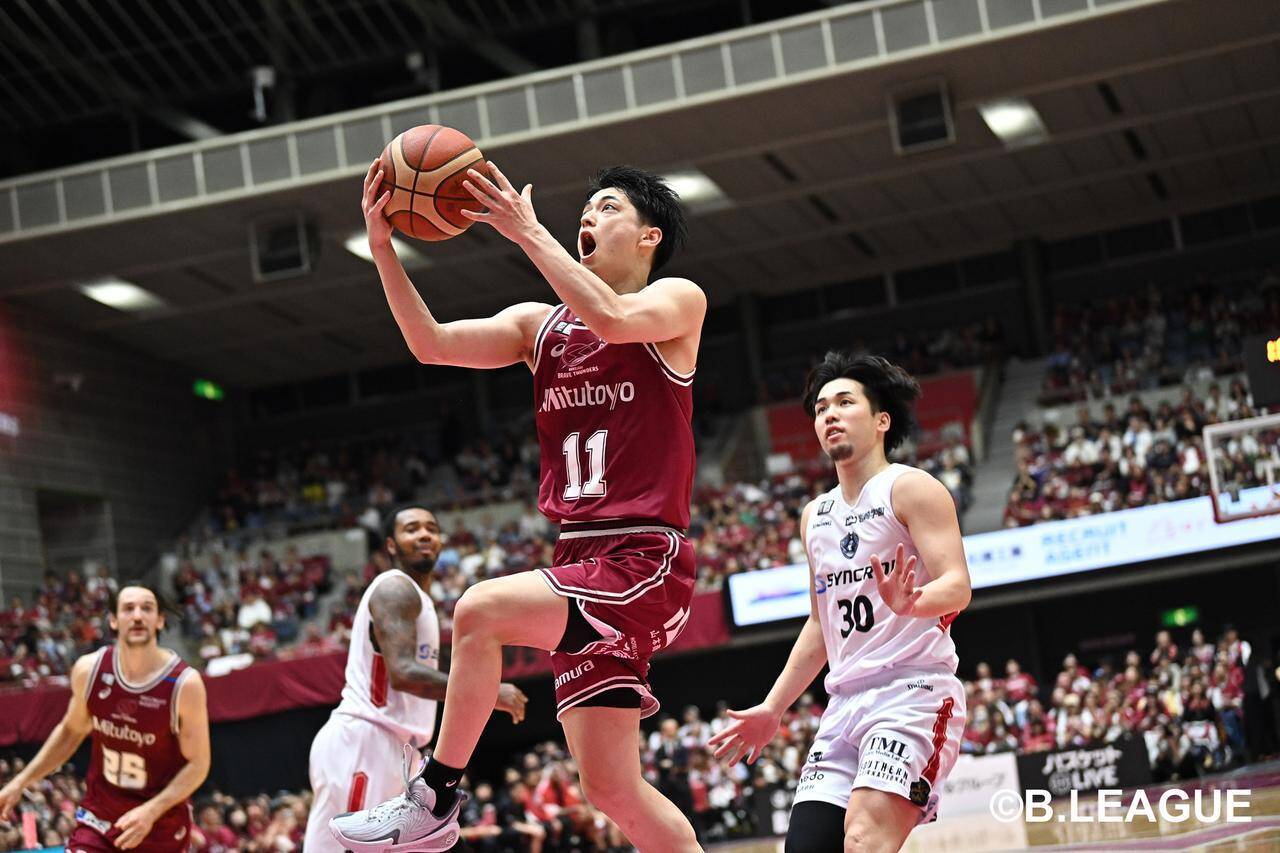 川崎ブレイブサンダース・米須玲音が残りのシーズンで目指すもの。次戦の神奈川ダービーで佐藤凪と対戦できれば「僕はうれしい」【Pick Up B.LEAGUE】