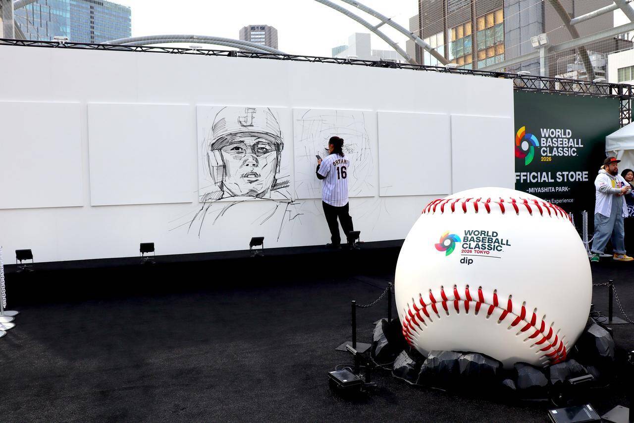 大谷翔平選手らが描かれたフォトスポット＆プリクラも登場！侍ジャパンアイテム大充実のWBCオフィシャルストアが期間限定オープン