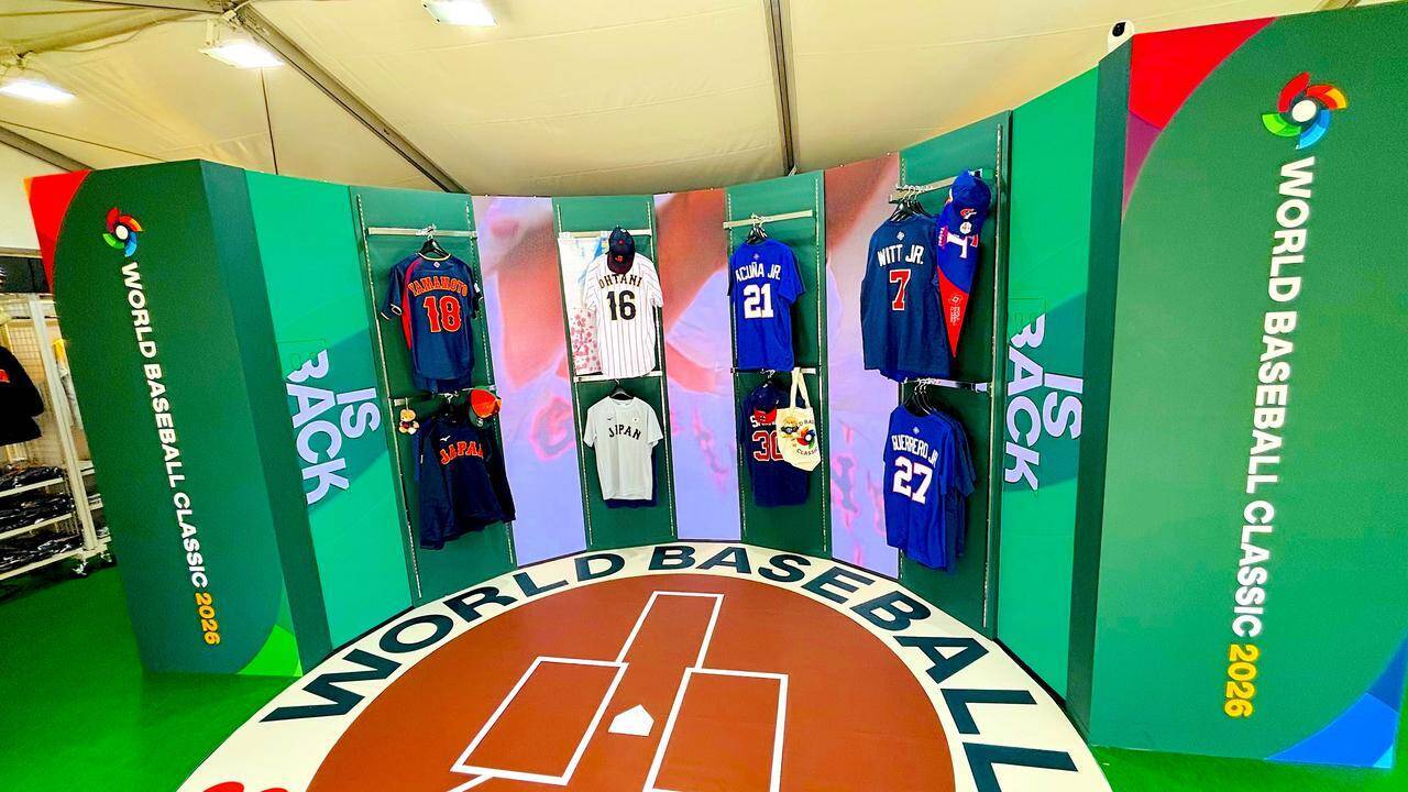 大谷翔平選手らが描かれたフォトスポット＆プリクラも登場！侍ジャパンアイテム大充実のWBCオフィシャルストアが期間限定オープン