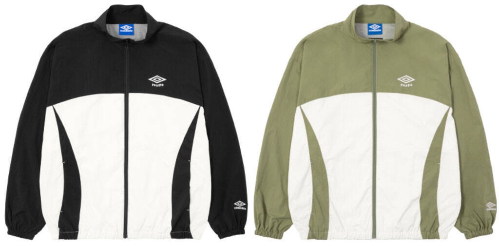 UMBROとファッションブランド「HUF」がコラボ開始！90年代英国サッカーにインスパイアのデザイン
