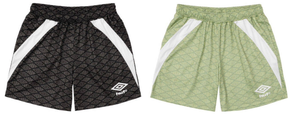 UMBROとファッションブランド「HUF」がコラボ開始！90年代英国サッカーにインスパイアのデザイン