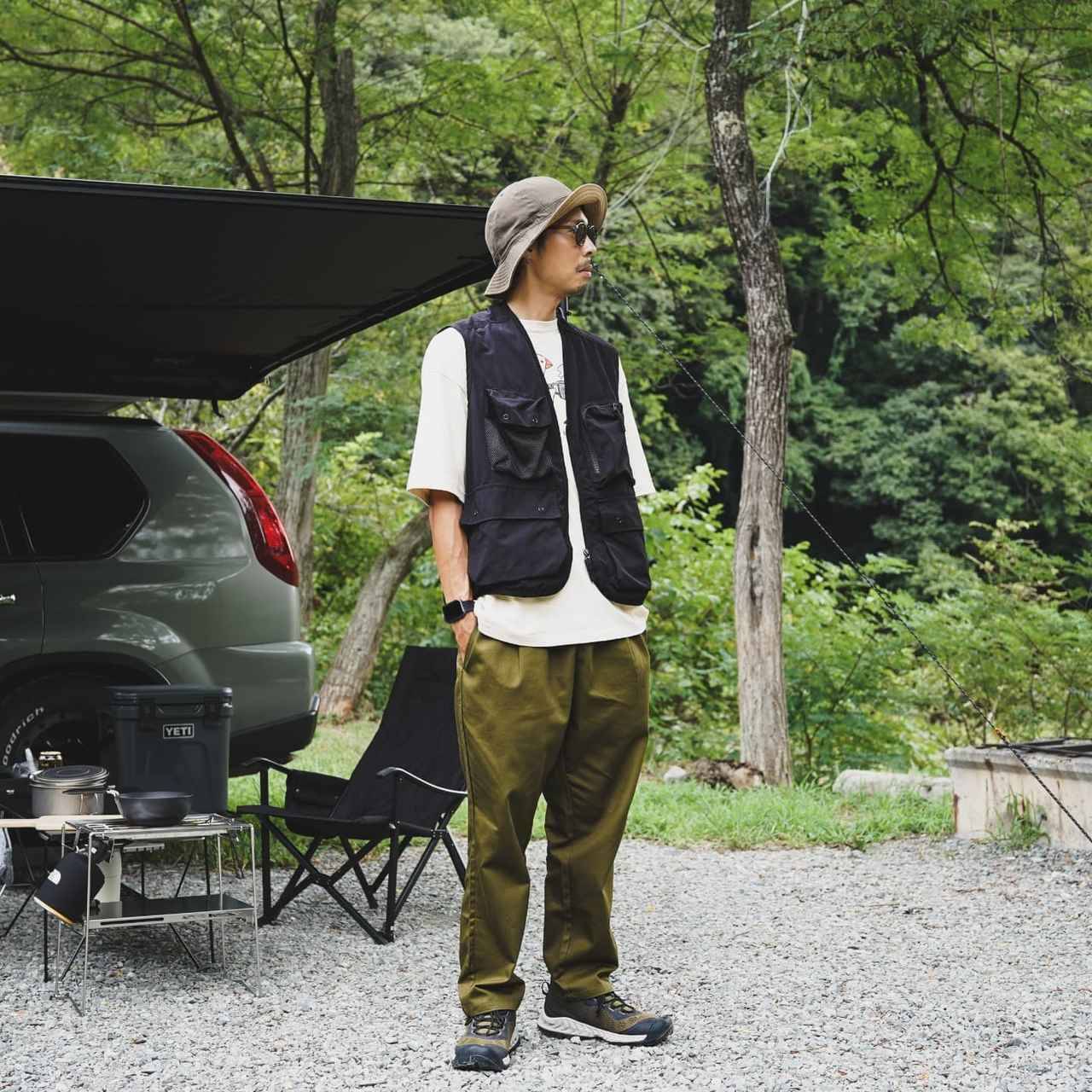 上級者見えする【おしゃれなキャンパー】は何を着てる？→ アウトドアに溶け込む「夏コーデ」