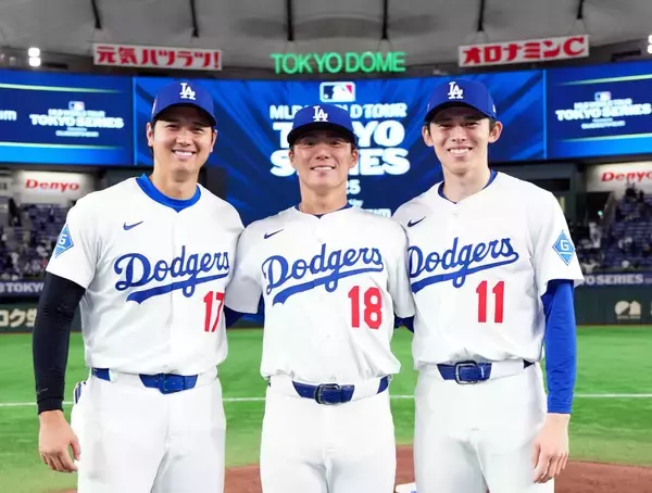 ドジャース3人の「遠征の流儀」——大谷・山本・佐々木がカメラに収まった20枚の中に映っていたチームの素顔