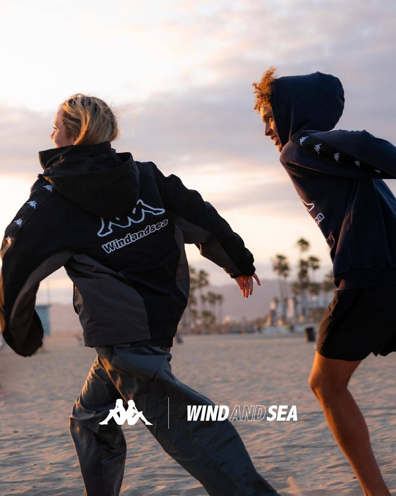 WIND AND SEA、イタリア発のスポーツブランド『Kappa』との“サッカー”コラボコレクションを発表！5月2日から抽選販売