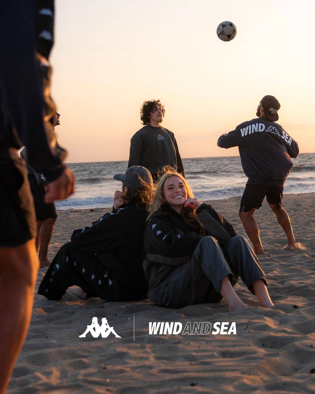WIND AND SEA、イタリア発のスポーツブランド『Kappa』との“サッカー”コラボコレクションを発表！5月2日から抽選販売
