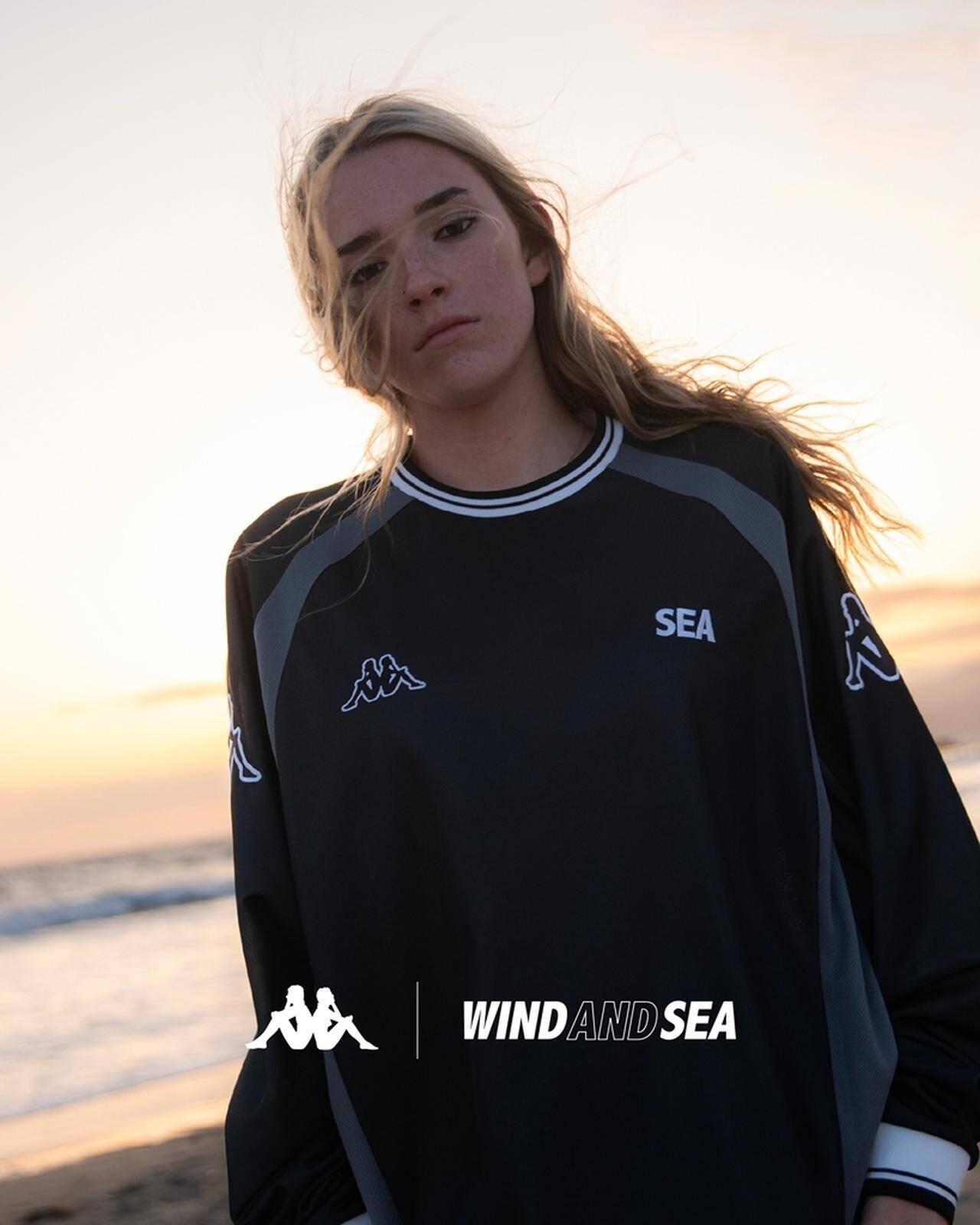 WIND AND SEA、イタリア発のスポーツブランド『Kappa』との“サッカー”コラボコレクションを発表！5月2日から抽選販売