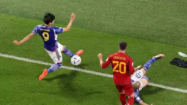 『三笘の1ミリ』でゴールした田中碧、完全に否定してた…元主将の吉田麻也が明かす「うそぉー！？みたいな（笑）」