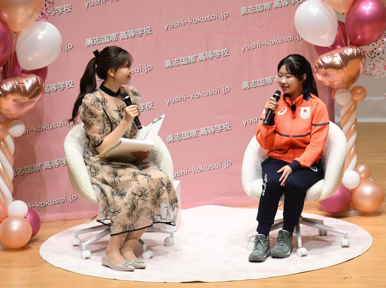 中井亜美が祝賀会で「緊張せずに楽しめた」ミラノ五輪を振り返る　「スケート靴を持たずにいきたい」旅行先も明かす