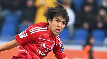 田中聡、欧州で人気沸騰！バイエルンやドルトムントらが熱視線と現地　プレミア勢は移籍金20億円が必要か