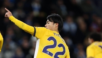 三笘薫、シティ相手の復活弾…「彼がゲームチェンジャーになり得る」監督が大きな期待