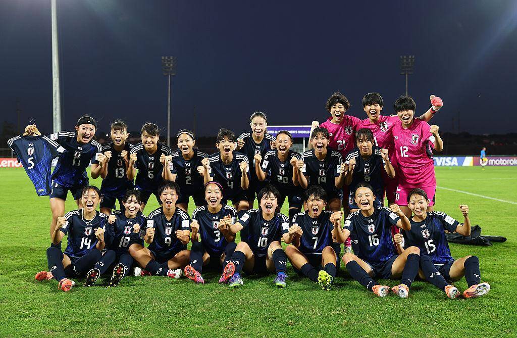 サッカーU-17日本女子代表、2連勝でW杯16強決定！17歳MFの豪快ボレーで先制…“10番”も2試合連続弾