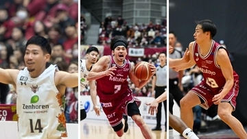 Bリーグのフランチャイズプレーヤーたち。川崎ブレイブサンダースの篠山竜青、長谷川技、琉球ゴールデンキングスの岸本隆一が語る、チーム一筋の思い【PickUp B.LEAGUE】