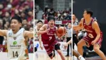 Bリーグのフランチャイズプレーヤーたち。川崎ブレイブサンダースの篠山竜青、長谷川技、琉球ゴールデンキングスの岸本隆一が語る、チーム一筋の思い【PickUp B.LEAGUE】