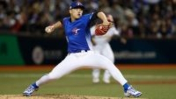 「筋肉部分に当たり…」日本ハム所属の台湾代表投手、“日本ハム”との練習試合で打球が直撃して緊急降板