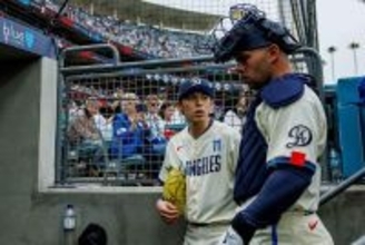 MLBキャリアベスト投球の佐々木朗希、8奪三振より先に口にした、ある捕手の名前