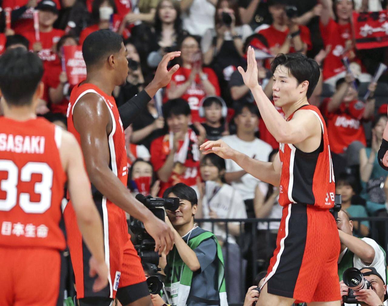 【男子バスケ日本代表】八村と河村が復帰！「最強ジャパン」が見せた最高の一体感、W杯2次予選へ弾み
