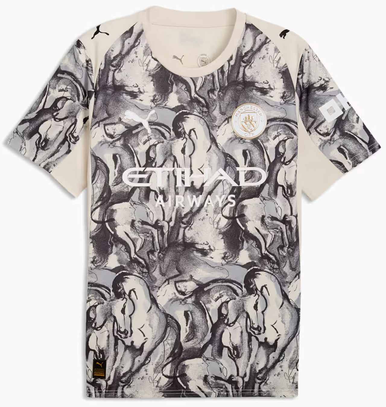 マンチェスター・シティ、旧正月を祝う「馬コレクション」を発表！中国風に“火の馬”を描く