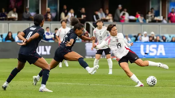 なでしこジャパン、4月14日(15日)の“世界2位”アメリカとの第2戦「テレビ放送・ネット配信」詳細情報