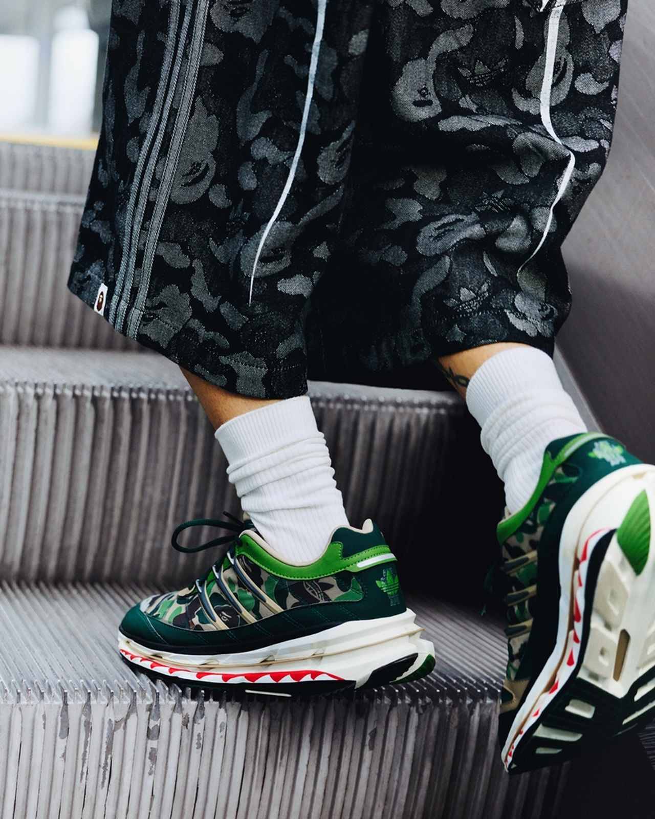 サッカーW杯を祝した「adidas Originals×BAPE」の最強コレクション登場！90年代の日本代表ユニフォームが“再解釈”で2月7日発売
