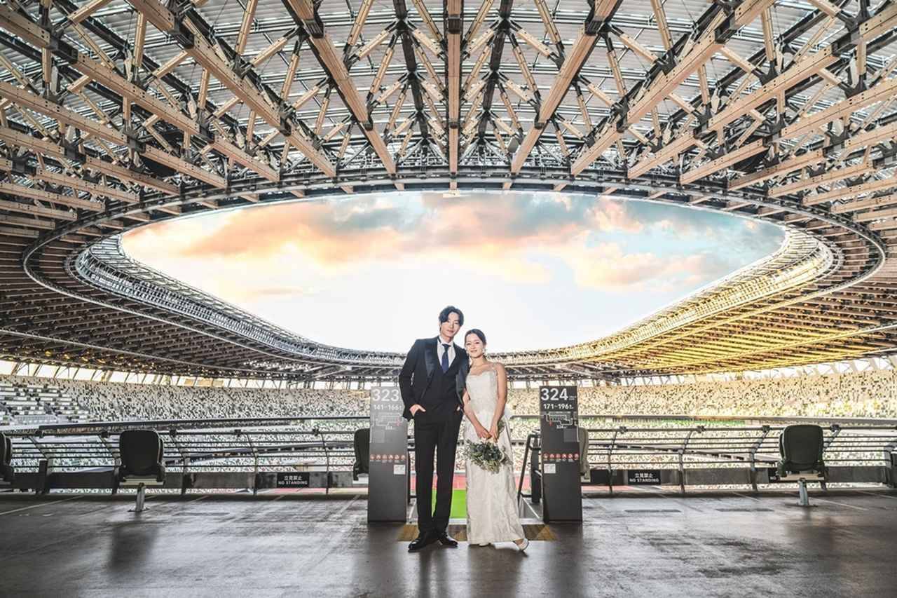 MUFGスタジアム(国立競技場)、初の「ウェディングフォト」が受付開始！“聖地”の陸上トラックや選手ロッカールームで撮影…2月に2日間限定で実施