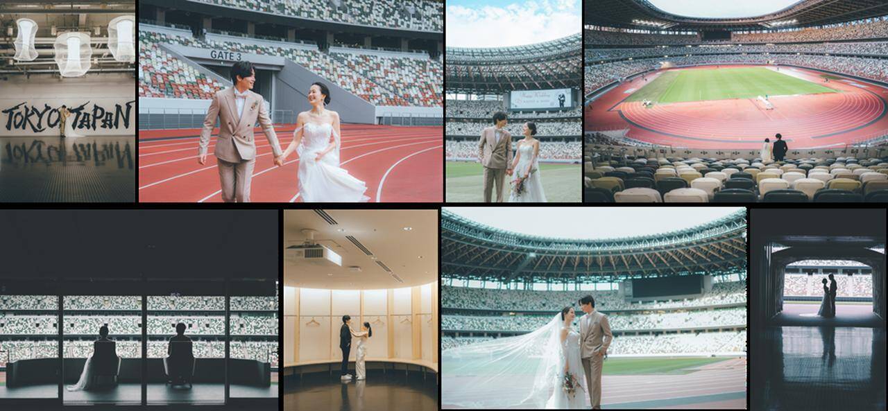 MUFGスタジアム(国立競技場)、初の「ウェディングフォト」が受付開始！“聖地”の陸上トラックや選手ロッカールームで撮影…2月に2日間限定で実施