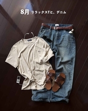 オシャレな大人は【デニムパンツ】をセンスよく着回す。 晩夏 → 秋の「カジュアルコーデ」