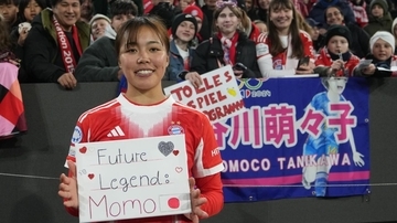 「天才」「まだ20歳なのに」なでしこ谷川萌々子、女子CLでの『綺麗すぎる股抜き』が話題