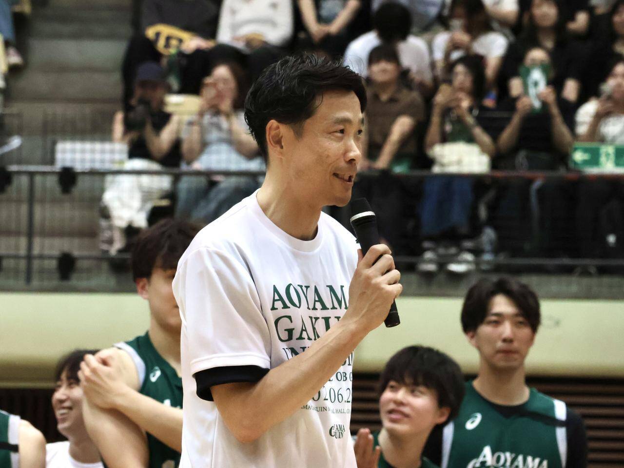 比江島慎、辻直人ら豪華OBが母校に集結！リーグ戦直前に振り返る青山学院大OB戦