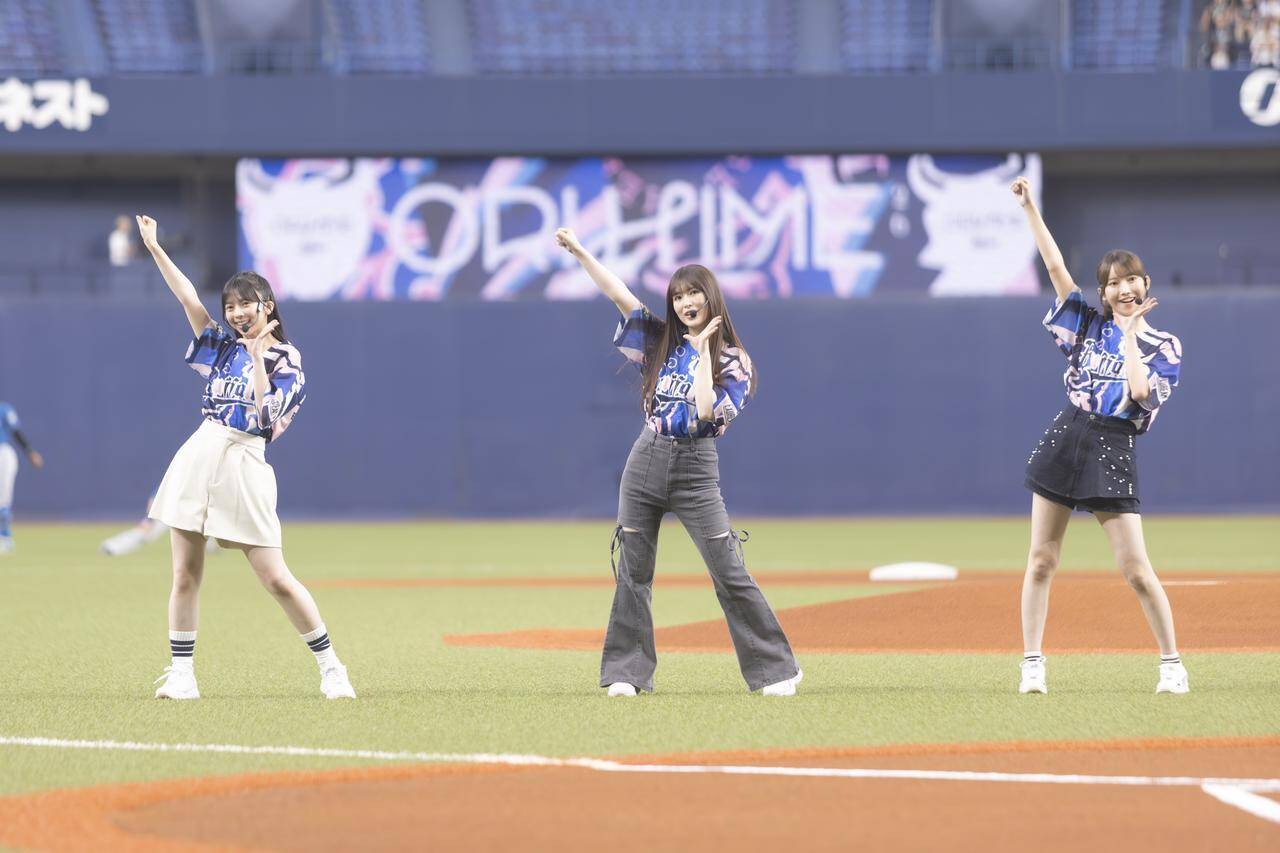 「乃木坂野球部」が京セラドームに降臨！「99点」と自己評価した黒見明香によるセレモニアルピッチの模様も！