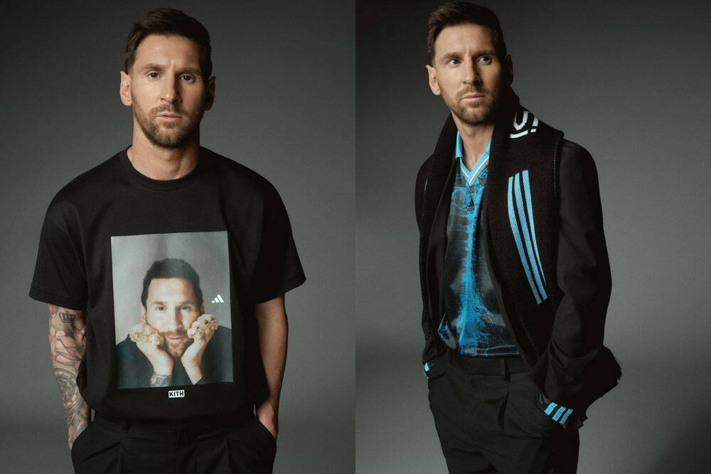 メッシと「Kith」がコラボ！W杯アルゼンチンユニも登場の「Kith ＆ Messi for adidas Football」コレクションが好評