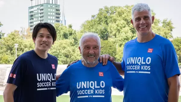 『JFAユニクロサッカーキッズ』、イタリア・ミラノで初開催！ザッケローニ氏「まるでお祭りのよう」 伊代表OBトルド氏も参加