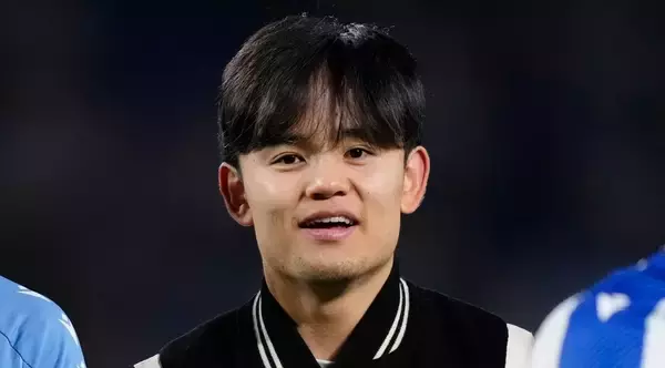 離脱中の久保建英、復帰に向けた発言で笑いをとる！ 「すでに選手数人より速く走れているので近く復帰できると思う」