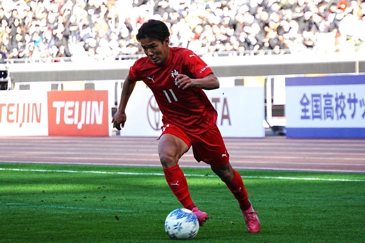 FC町田ゼルビア加入内定も選手権無得点、初優勝の裏で「出た課題」に向き合った神村学園FW徳村楓大が次の舞台へ