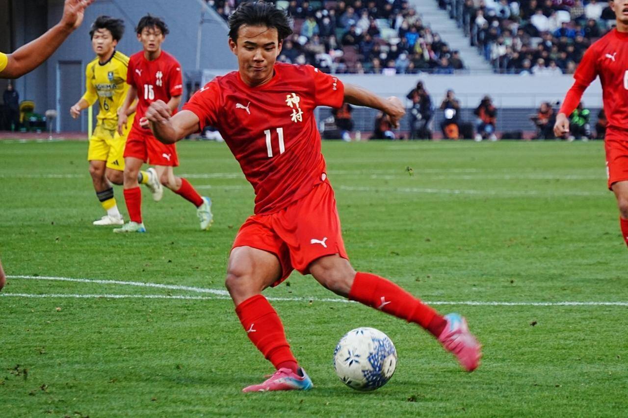 FC町田ゼルビア加入内定も選手権無得点、初優勝の裏で「出た課題」に向き合った神村学園FW徳村楓大が次の舞台へ