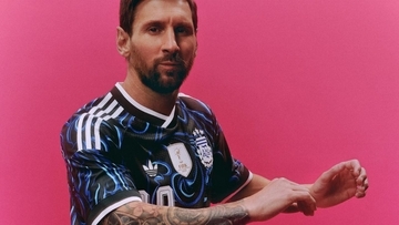 アルゼンチン代表、W杯に向けた新アウェイユニフォーム発表！美しき「ユネスコ遺産」デザイン