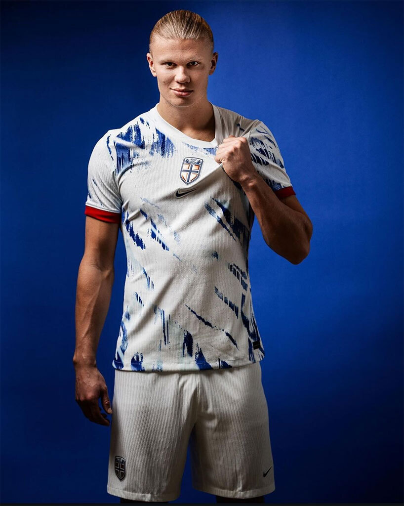 2007年モデル Umbro ノルウェー代表アウェイレプリカユニホーム（半袖 