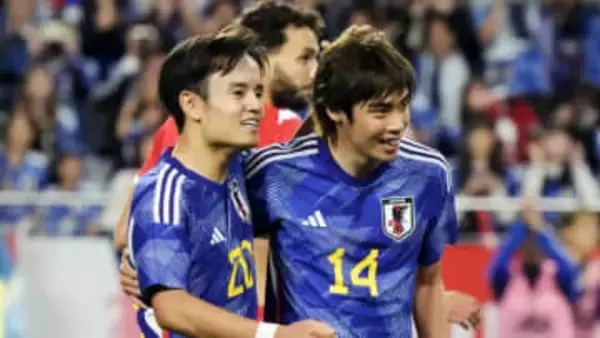 久保建英と伊東純也、私服で焼肉！中山雄太が3ショット投稿 「素敵」「最高」「豪華メンバー」