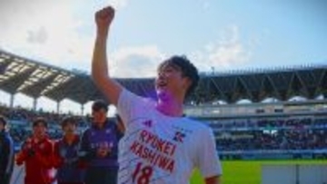 途中出場から人生初のハットトリック！流通経済大柏FW金子琉久が悔しさを晴らすゴール「プロになると決めている」