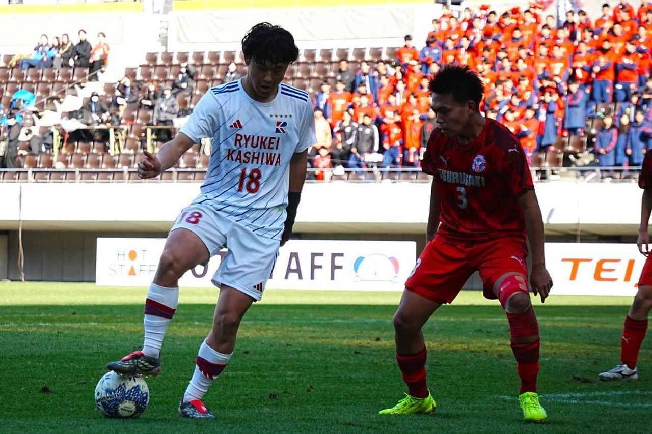 途中出場から人生初のハットトリック！流通経済大柏FW金子琉久が悔しさを晴らすゴール「プロになると決めている」