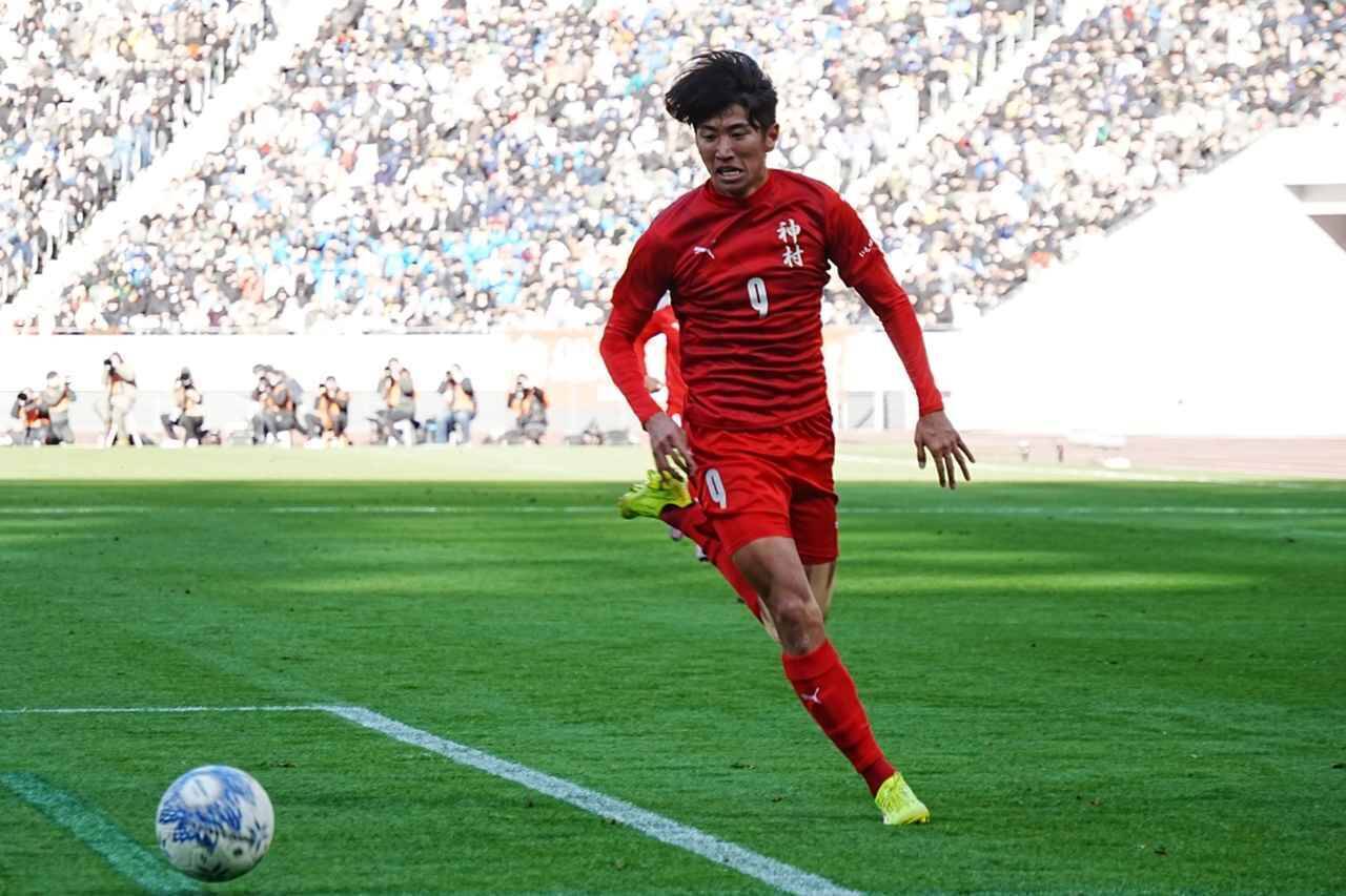 選手権決勝ハーフタイムに言われた「貢献できていない」得点ランク2位の神村学園FW倉中悠駕が悔しさを大学でぶつける「悔いはありません」