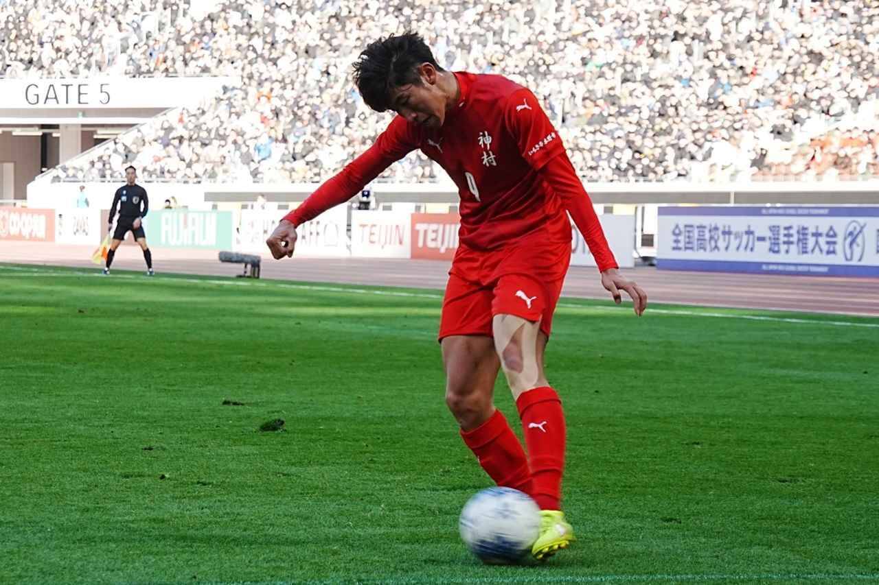 選手権決勝ハーフタイムに言われた「貢献できていない」得点ランク2位の神村学園FW倉中悠駕が悔しさを大学でぶつける「悔いはありません」